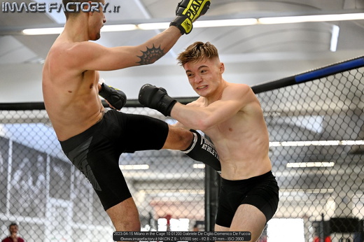2023-04-15 Milano in the Cage 10 01200 Gabriele De Ciglio-Domenico De Fuccia
